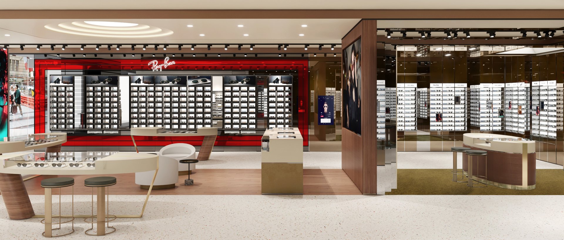 Sunglass Hut Flagship Sydney CBD by Inco Studio ArchiPro AU