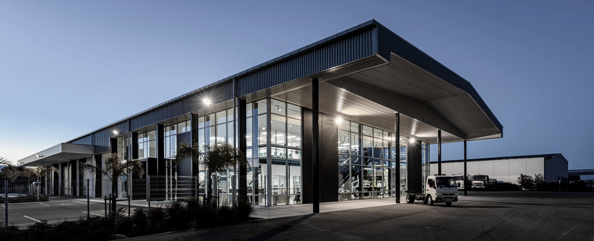 Truck & Showroom Te Rapa, Hamilton Harris Butt