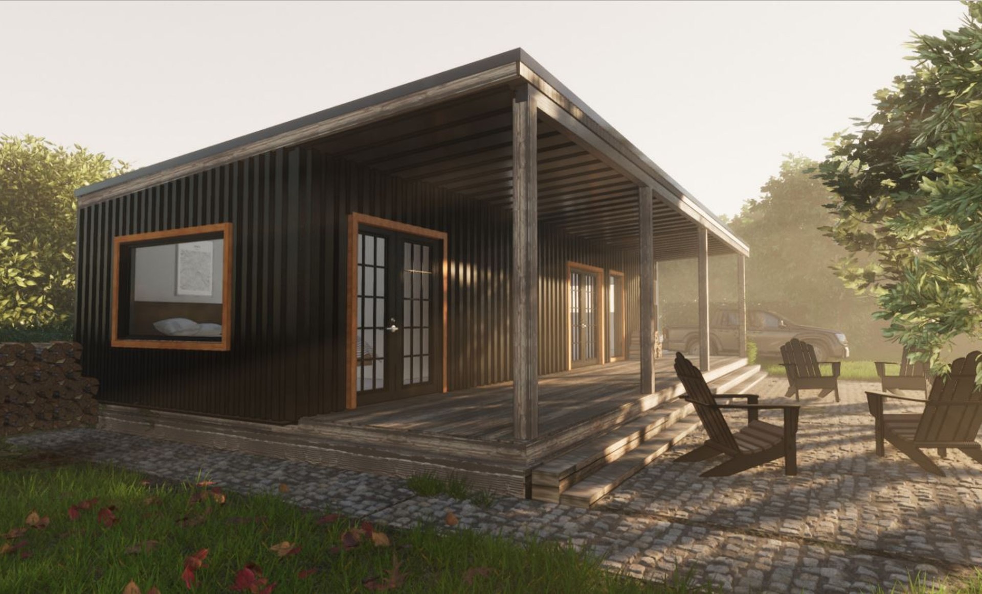 Off-Grid Cabin